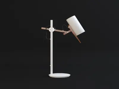Desk Lamp V2 3D model