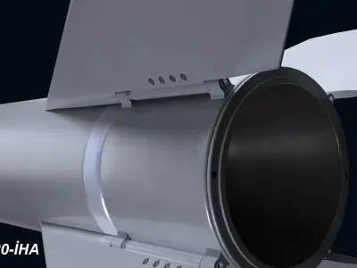 TRG-230 Family of guided missiles  3D model