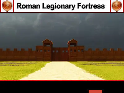 Roman Legionary Fortress Model A 3D model