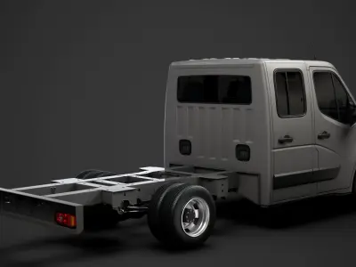Nissan NV400 CrewCab DW E20 Chassis 2020 3D model
