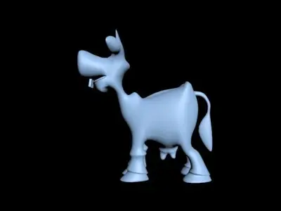 Cow Lowpoly - Vaca Free low-poly 3D model