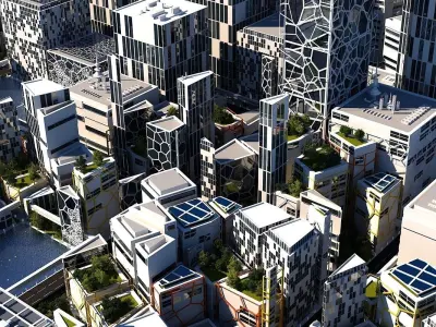 Future City B 1 3D model