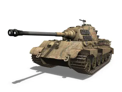 Panzerkampfwagen VI - Ausf B - Tiger II - 333 3D model
