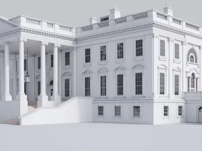 The White House 3D model
