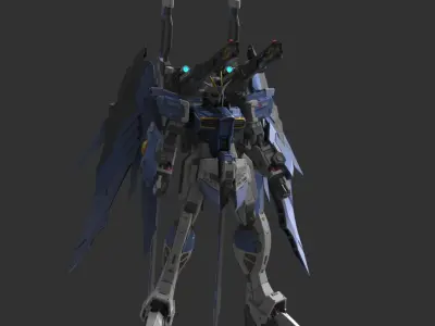 Destiny Impulse Gundam 3D model