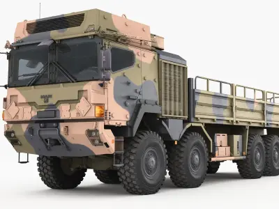 MAN HX77 Armor 3D model