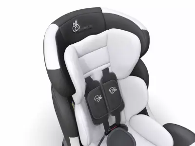Luxury Bar Car Seat 3D model