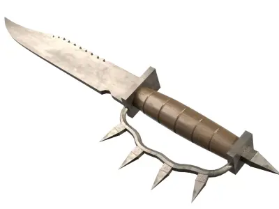 steel sword 3D model