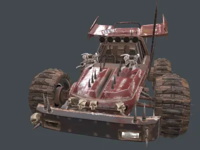 Chomper car 3D model