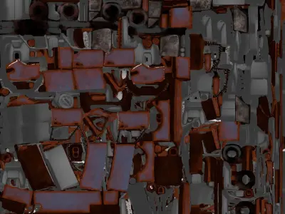 car 1996 Free 3D model