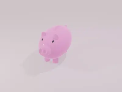 Piggy Bank 3D model 3D model