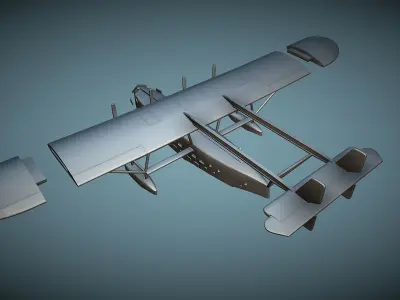Sikorsky S-40 - 3D Printable Model 3D print model