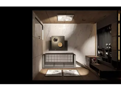 Private Lounge 3D model