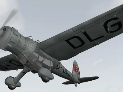 Arado Ar-198 3D model