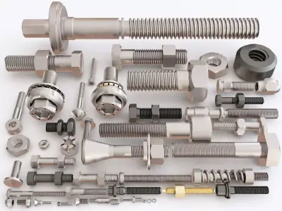 Nuts Blots and Screws vol 04 3D model