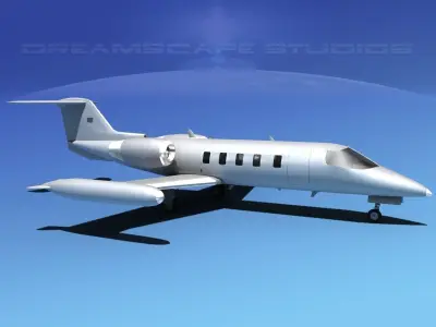 Gates Bombardier Learjet 35 V00 3D model