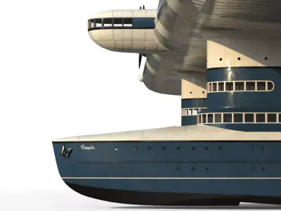 Transatlantic Flying Boat 3D model