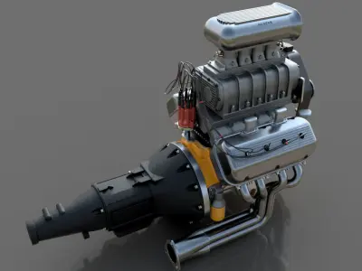 1st gen HEMI 3D model