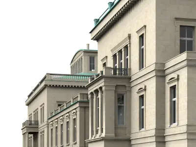 Villa Huegel Essen 3D model