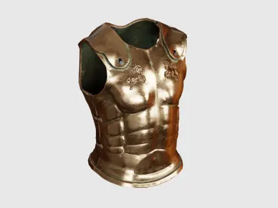 Roman Weapons and Armor Collection Low-poly 3D model