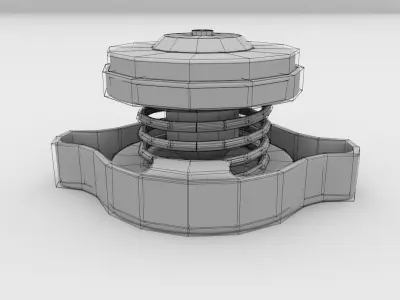 Radiator Cap 3D model
