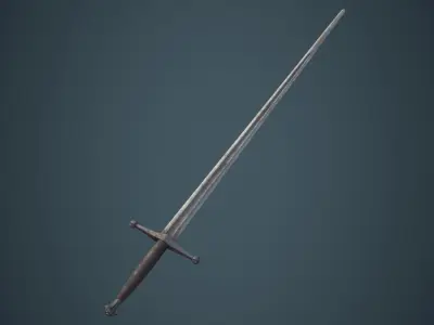 Longsword 2B Low-poly 3D model