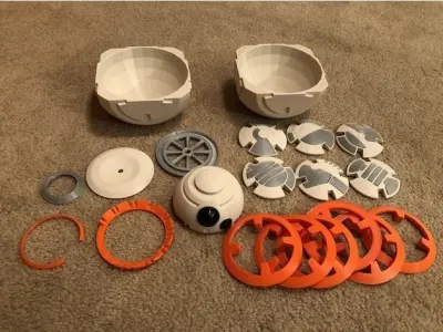 Star Wars BB-8 3D print model