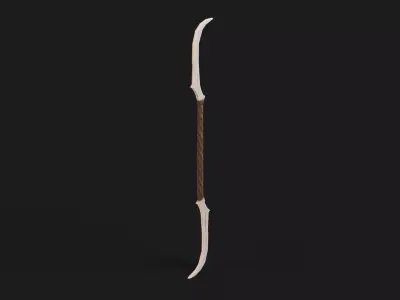 Ancient Bone Tauriel Low-poly 3D model