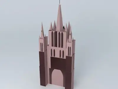 The Sanctuary church 3D model