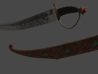 Ottoman War Materials Free 3D model