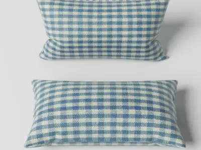 Rectangular Pillows Pack Free 3D model