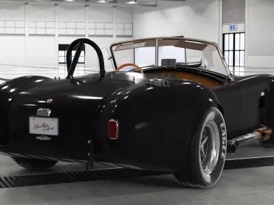 Racing Shelby Cobra 1965 3D model