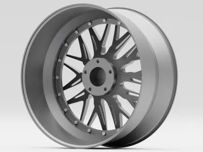 VXS 00 2-Piece Dualblock Rim 3D model