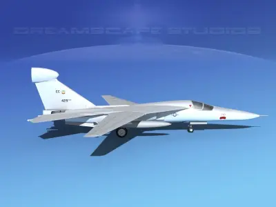 General Dynamics EF-111 Raven V01 USAF 3D model