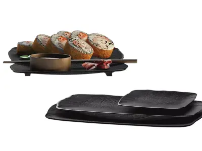 Bonna cookware set Shade Series 3D model