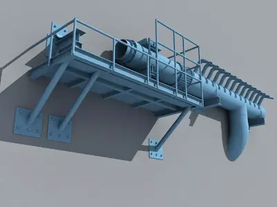 Industrial Element 28 3D model