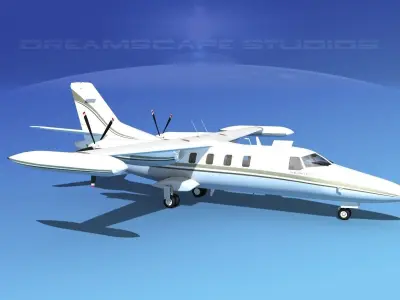 Dreamscape AF-46 Turbo Star Executive V05 3D model