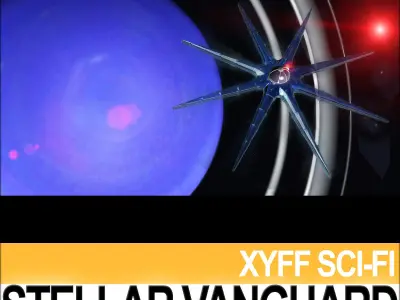 Stellar Vanguard Space Fighter  3D model