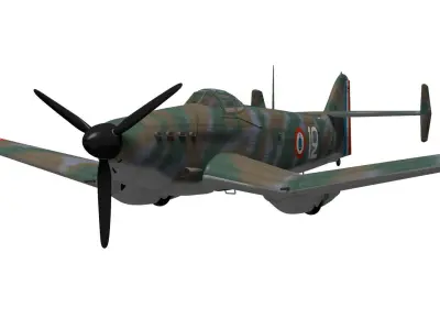 Loire Nieuport LN401 3D model