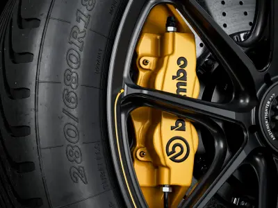Dunlop Lemans24 280 680 R18 WET 3D model