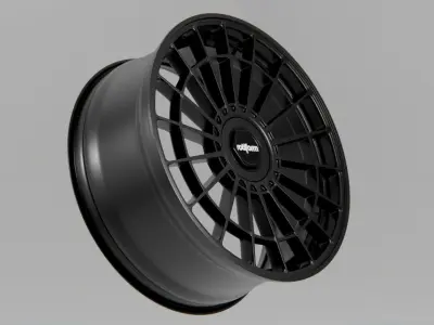 Rotiform LAS-R Low-poly 3D model
