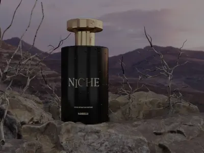 Perfume Commercial 3D model