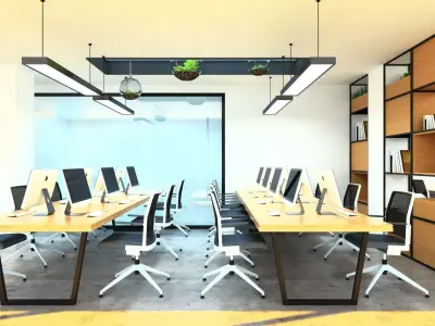 Pet Company Office 3D model