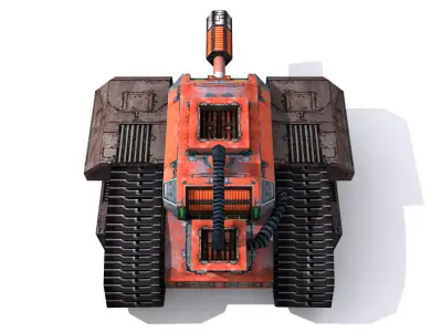 Future weapons collection Low-poly 3D model