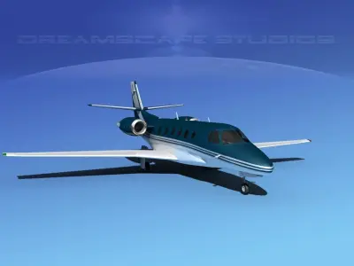 Cessna C560XL Citation V09 3D model
