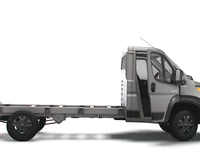 RAM Promaster Chassis HQInterior SCab 3800WB 2023 3D model