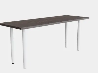 Standard Table Free low-poly 3D model