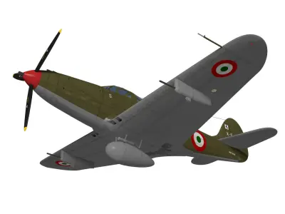 Bell P-39 Airacobra 3D model