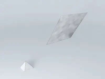 Pyramid square Free 3D model