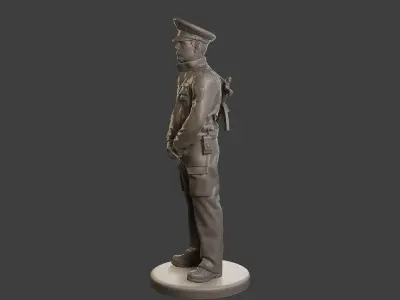 Male Slovac Traffic Police STP 006 3D print model